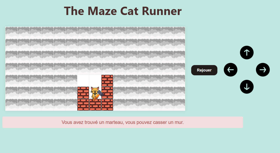 Capture d'écran du Maze Cat Runner